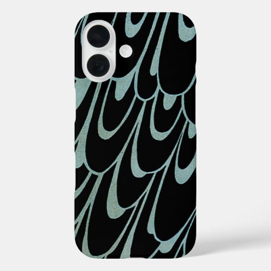  art nouveau, de kus van William Bradley Case-Mate iPhone Case (Achterkant)