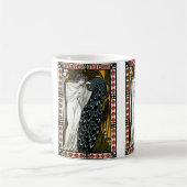  art nouveau, de kus van William Bradley Koffiemok (Links)
