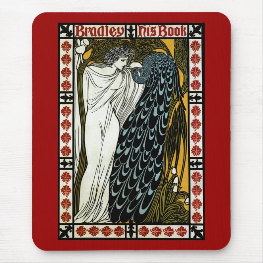 art nouveau, de kus van William Bradley Muismat (Voorkant)