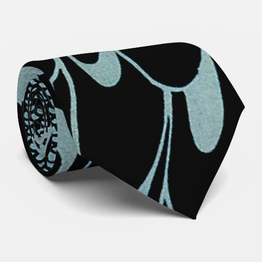 art nouveau, de kus van William Bradley Stropdas (Opgerold)