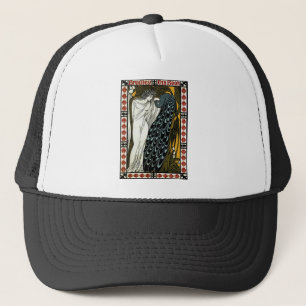 art nouveau, de kus van William Bradley Trucker Pet