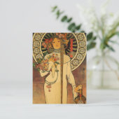 Art Nouveau De Trappistine Post Card Briefkaart (Staand voorkant)