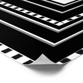 Art Nouveau Deco Elegant Lady Vintage Poster (Hoek)