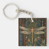 art nouveau deco libel boho chic sleutelhanger (voorkant)