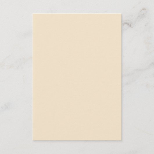 Art Nouveau Deco QR Code Trouwgegevens Informatiekaartje (Achterkant)