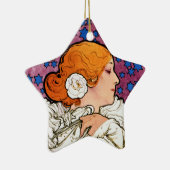  Art Nouveau Decoratie Ornament van Mucha (Rechts)