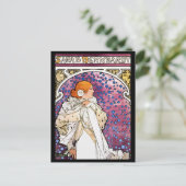  Art Nouveau Decoratief Aangepast Briefkaart ~ (Staand voorkant)