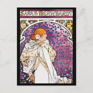  Art Nouveau Decoratief Aangepast Briefkaart ~