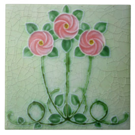Art Nouveau Decoratief Tegeltje