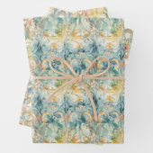 ART NOUVEAU DECOUPAGE DECORATIEF PAPIER INPAKPAPIER VEL (In situ)