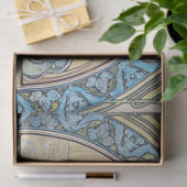 Art Nouveau Decoupage Tissuepapier (Geschenk)