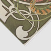 Art Nouveau Decoupage Tissuepapier (Detail)