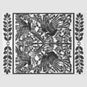 Art Nouveau Deels maken plakpapier ontkoppeling Tissuepapier (Voorkant)