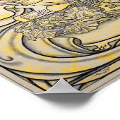 Art Nouveau Delftsche Slaolie Delft Salad Oil Poster (Hoek)