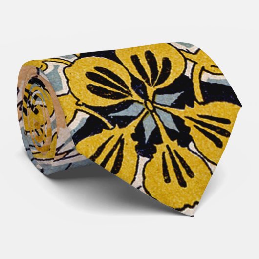 Art Nouveau Design #10 @ VictoriaShaylee Stropdas (Opgerold)