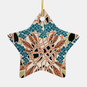 Art Nouveau Design #12 Keramisch Ornament
