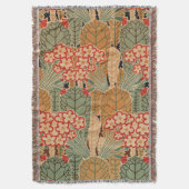 Art Nouveau Design #1 op Emporio Moffa Deken (Voorkant Verticaal)