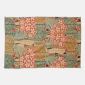 Art Nouveau Design #1 op Emporio Moffa Theedoek (Horizontaal)