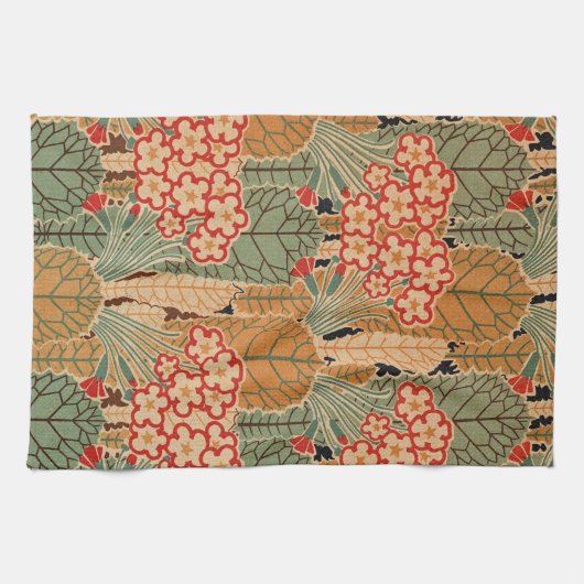 Art Nouveau Design #1 op Emporio Moffa Theedoek (Horizontaal)