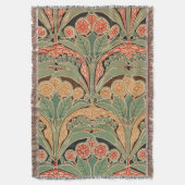 Art Nouveau Design #3 op Emporio Moffa Deken (Voorkant Verticaal)