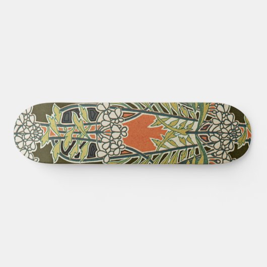 Art Nouveau Design #3 @ VictoriaShaylee Skateboard (Horizontaal)