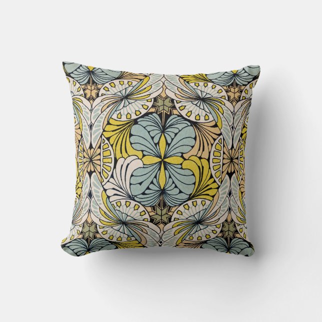 Art Nouveau Design #4 @ VictoriaShaylee Kussen (Voorkant)