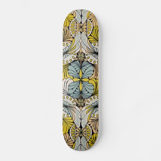 Art Nouveau Design #4 @ VictoriaShaylee Skateboard (Voorkant)