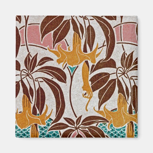 Art Nouveau Design #5 op Emporio Moffa Magneet (Voorkant)