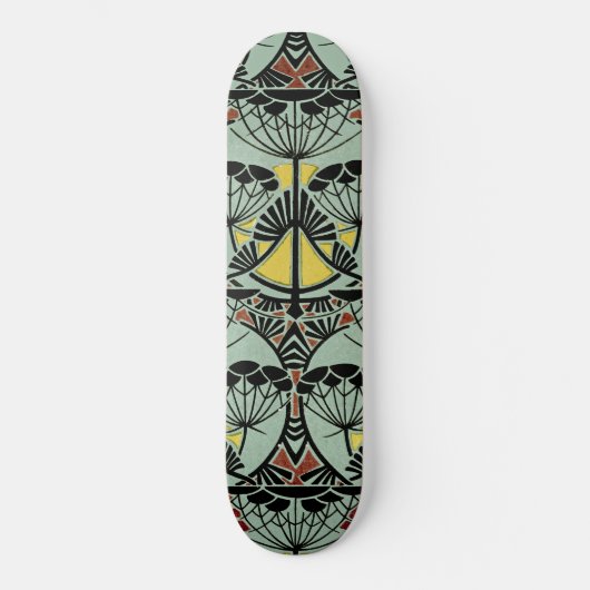 Art Nouveau Design #5 @ VictoriaShaylee Skateboard (Voorkant)