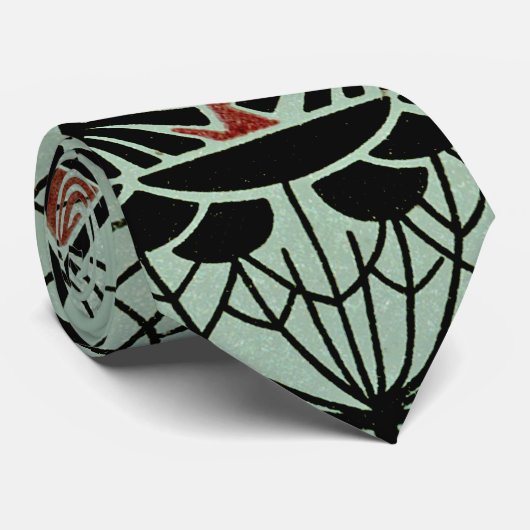 Art Nouveau Design #5 @ VictoriaShaylee Stropdas (Opgerold)