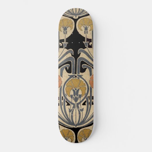 Art Nouveau Design #7 @ VictoriaShaylee Skateboard (Voorkant)