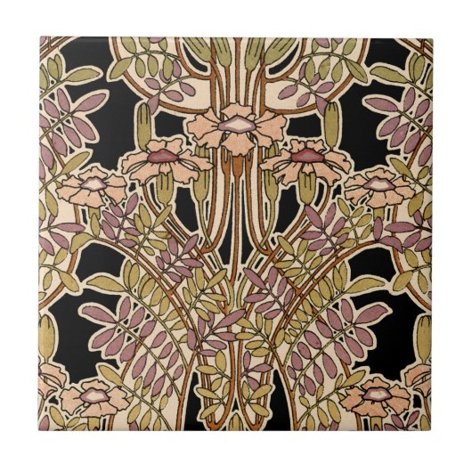 Art Nouveau Design #9 @ VictoriaShaylee Tegeltje (Voorkant)