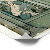 Art Nouveau Design by Émile Hutré c1896 Poster (Hoek)