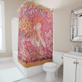 Art Nouveau Design Shower Curtain Douchegordijn (In situ)