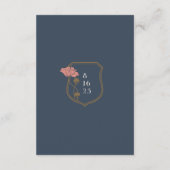 Art Nouveau Details Behuizing Kaart (Achterkant)