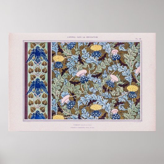 Art Nouveau Dierlijke Vormen in Decoratie (Voorkant)