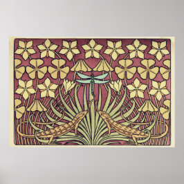  Art Nouveau Dierlijke Vormen in Decoratie