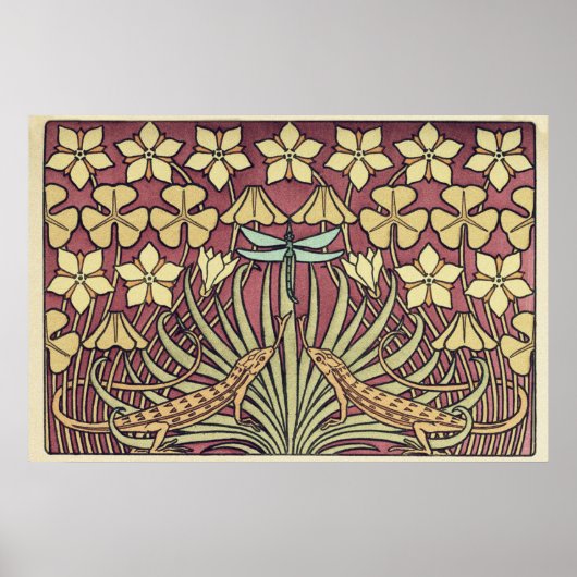 Art Nouveau Dierlijke Vormen in Decoratie (Voorkant)