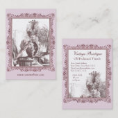 Art Nouveau Diva - Prachtige  Visitekaartjes (Voorkant / Achterkant)