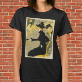 Art Nouveau, Divan Japonais door Toulouse Lautrec T-shirt