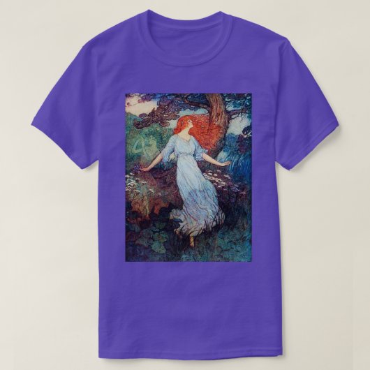 Art Nouveau door Elenore Abott T-shirt (Design voorkant)
