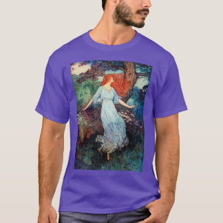 Art Nouveau door Elenore Abott T-shirt