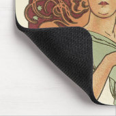 Art Nouveau door Mucha, Champagne Party Muismat (Hoek)