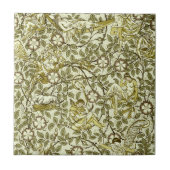 Art Nouveau Doornroosje van Walter Crane Tegeltje (Voorkant)