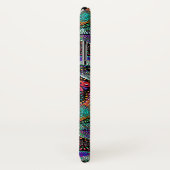 Art nouveau dragonfly damask hoesje voor iPhone X (Achterkant / rechts)