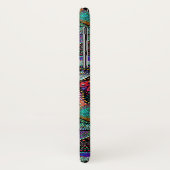 Art nouveau dragonfly damask hoesje voor iPhone X (Achterkant/links)