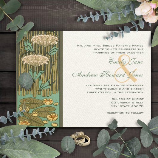 Art Nouveau Dragonfly donker lettertype RGB HexCod Kaart