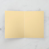 Art Nouveau Easter with White Lilies Feestdagen Kaart (Binnen)