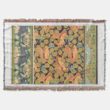 Art nouveau eekhoorn vogel bloemenkunst verneuil