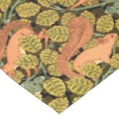 art nouveau eekhoorns in boompatroon tafelkleed (Gekanteld)